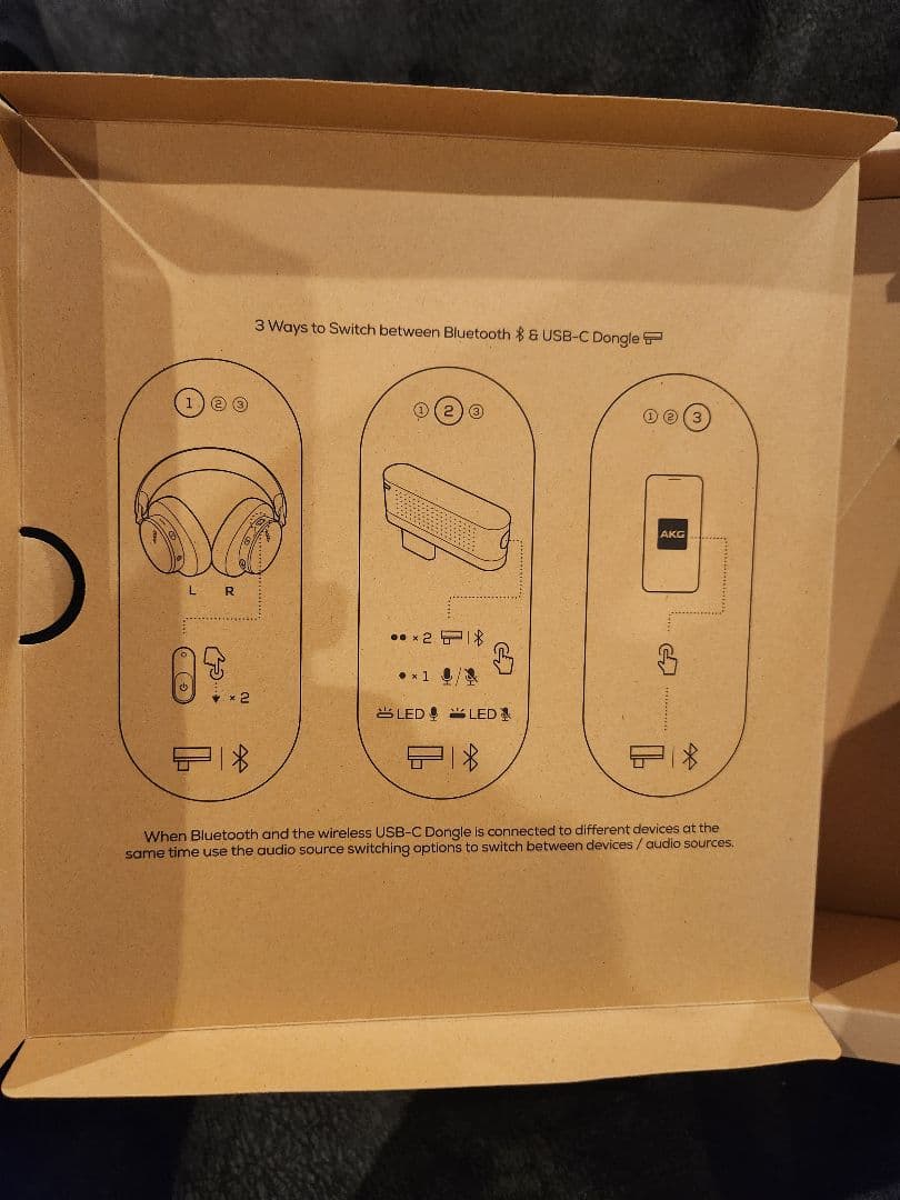 AKG N9 ワイヤレスヘッドホン ホワイト