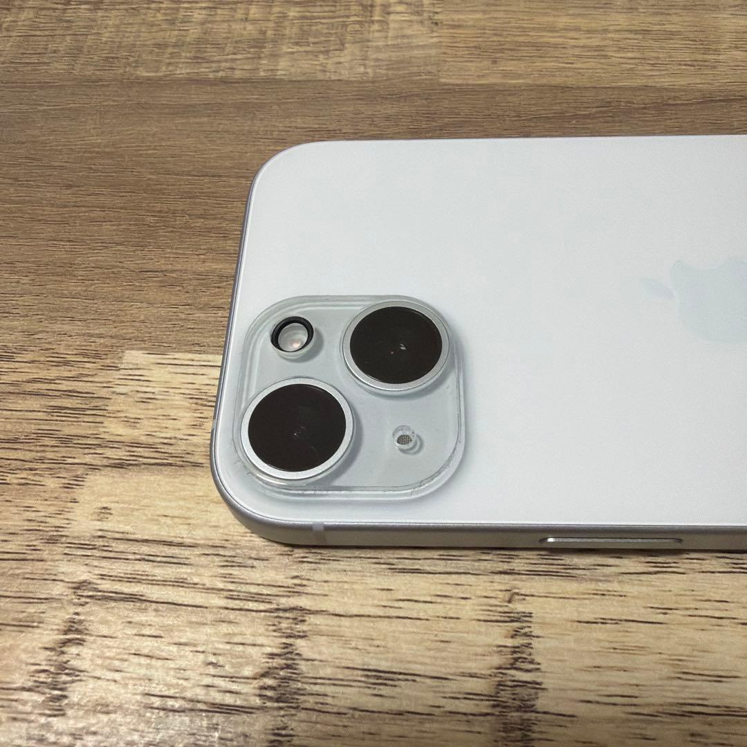【美品】iPhone15 128G SIMフリー　ブルー