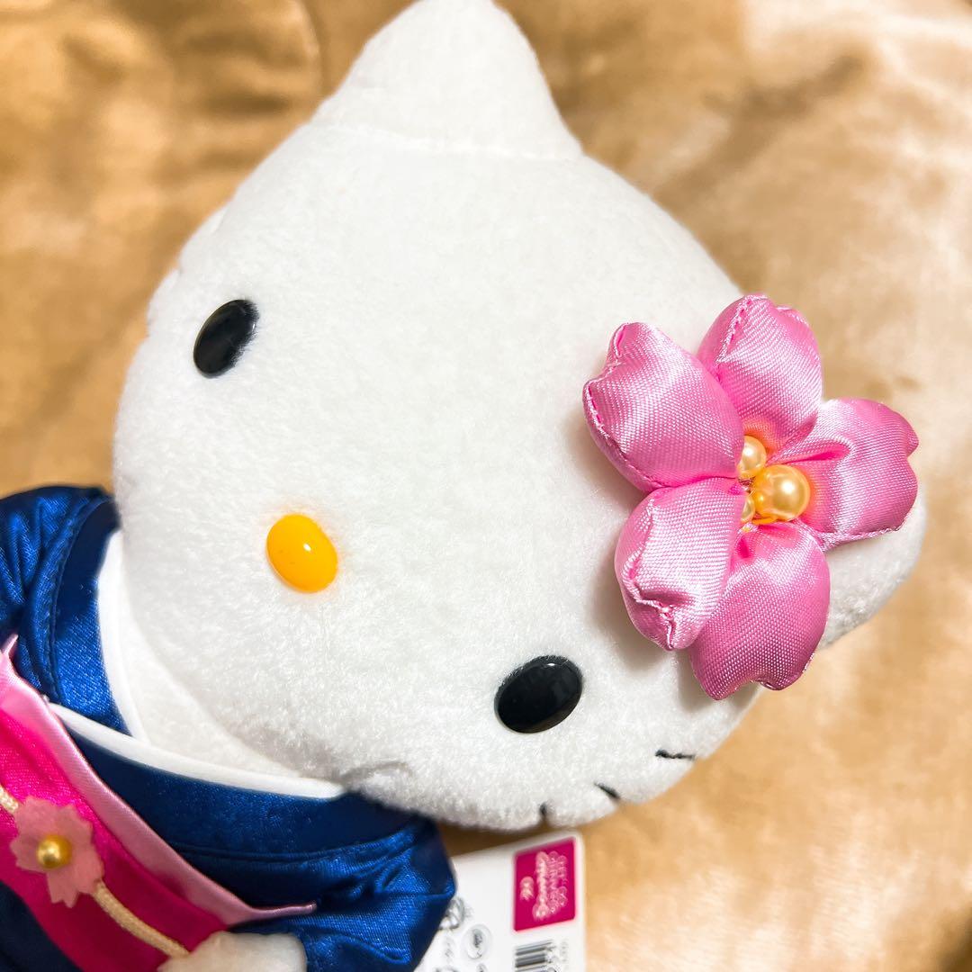 ハローキティ 着物 さくらキティ　ぬいぐるみ（M）2011年