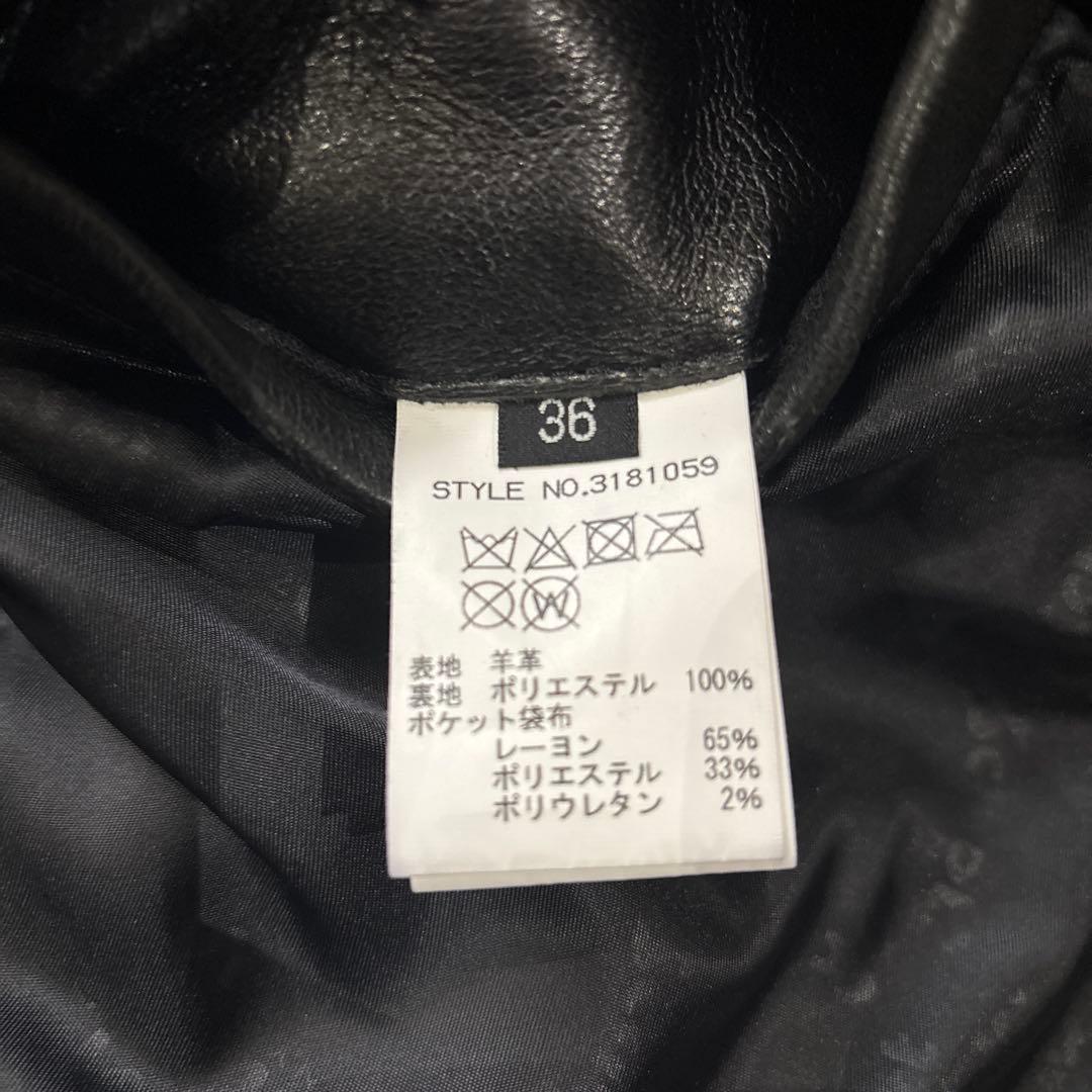 Schott｜本革シングルライダースジャケット