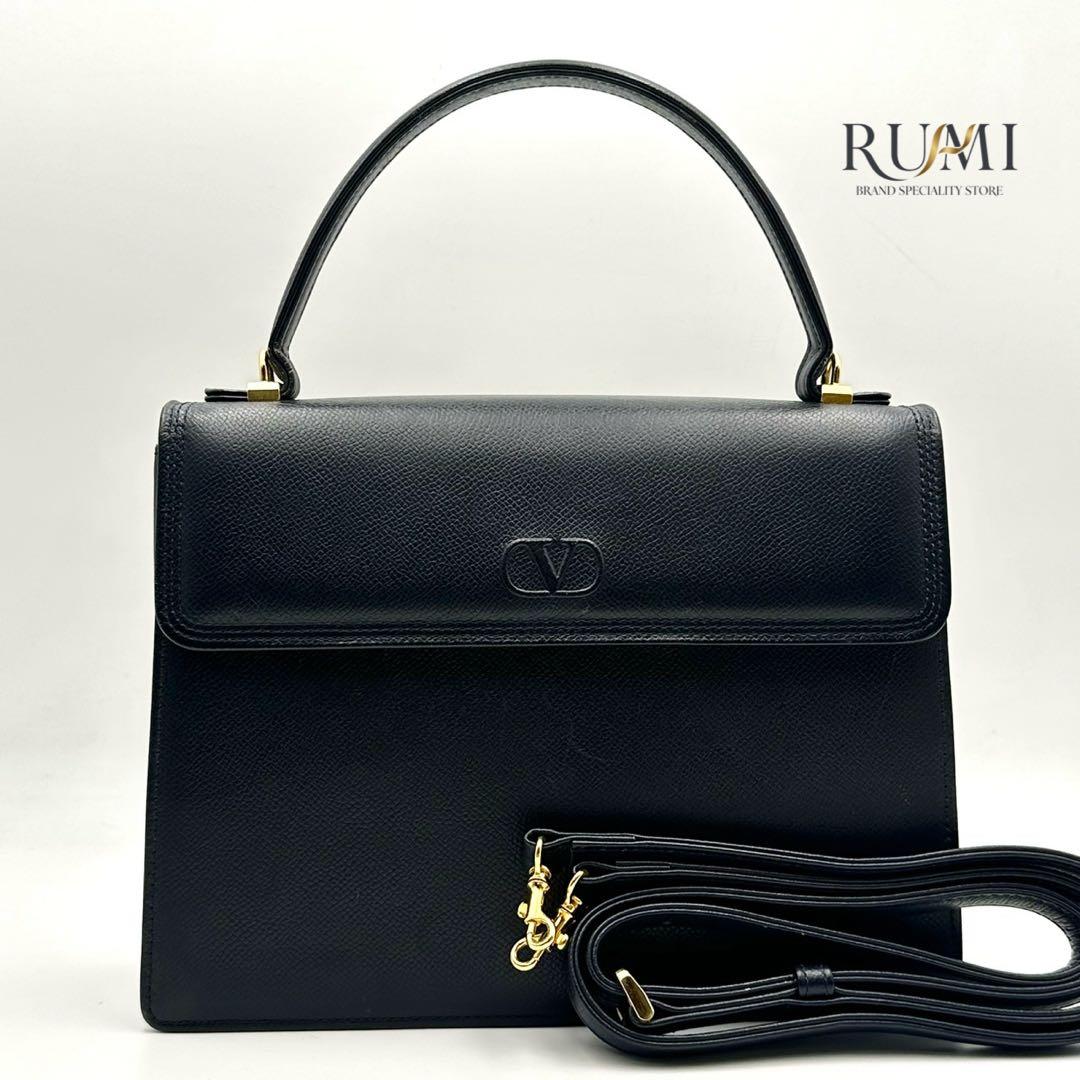 ヴァレンティノ ガラヴァーニ 2way ハンドバッグ レザー