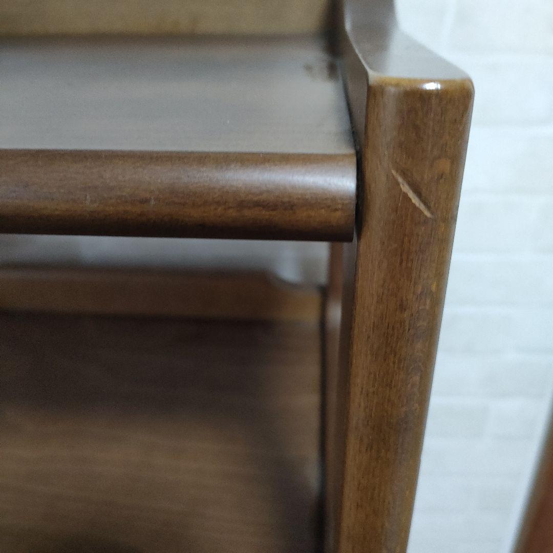 karimokuカリモク家具 電話台 花台 飾棚 サイドテーブル 引出し収納扉付