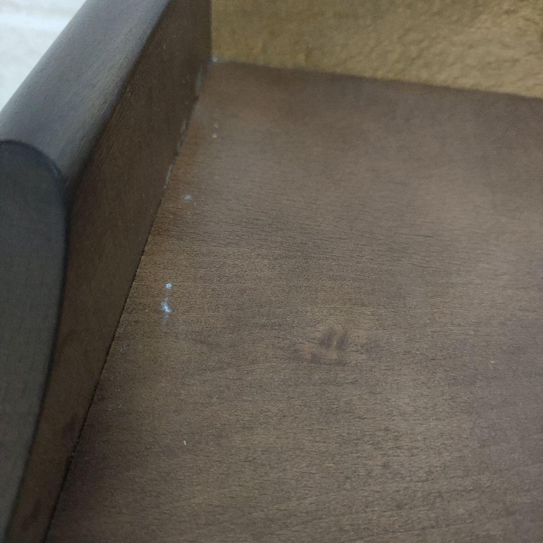 karimokuカリモク家具 電話台 花台 飾棚 サイドテーブル 引出し収納扉付