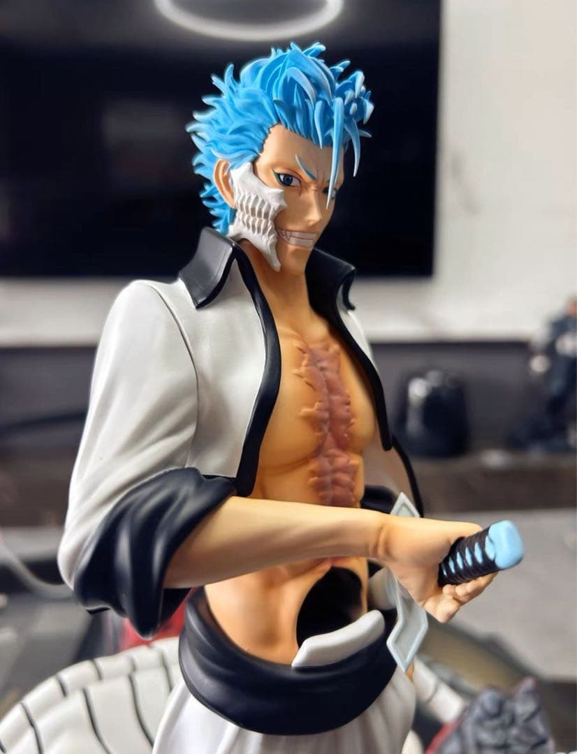 BLEACH  黒衣少年図 グリムジョー  ガレージキット ガレキ スタチュー⑨