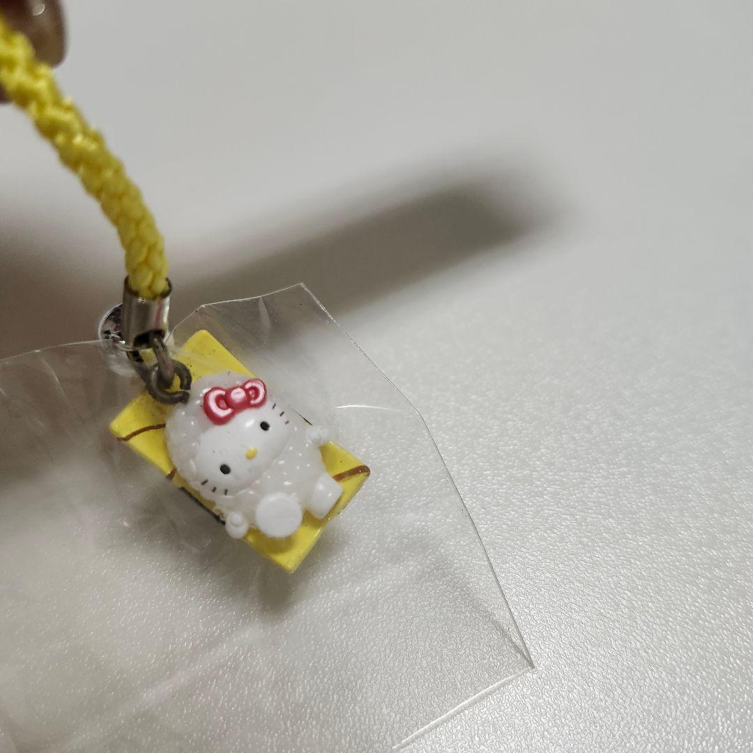 レア新品 ハローキティ はろうきてぃ寿司 ストラップ 根付 玉子たまご2009年