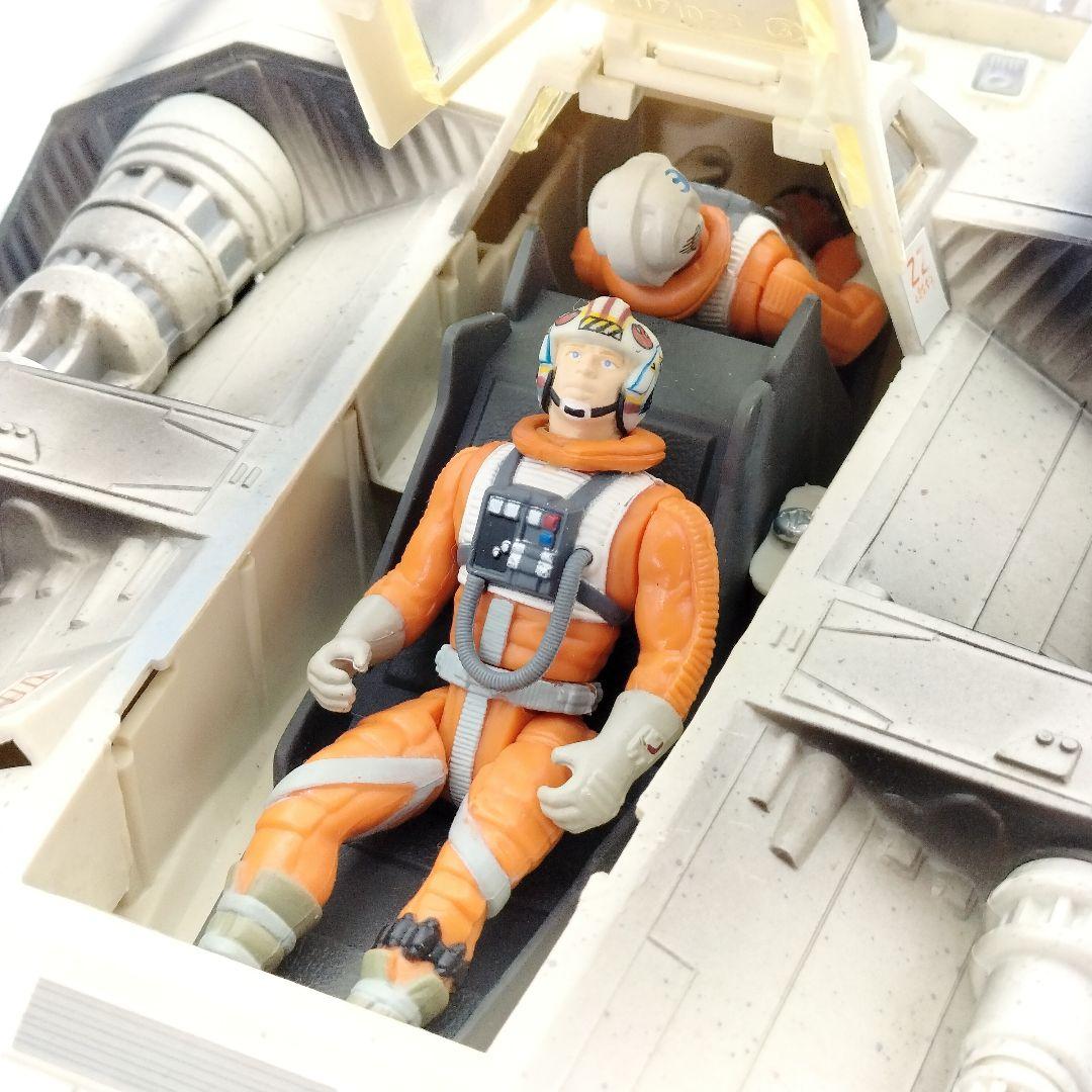 スターウォーズ スノースピーダー 3.75インチ フィギュア 2体付き 2002