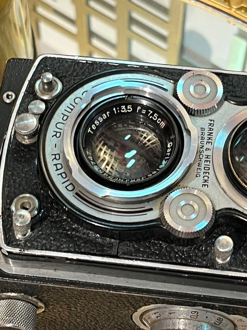 Rolleiflex Tessar 75mm f3.5 オーバーホール済