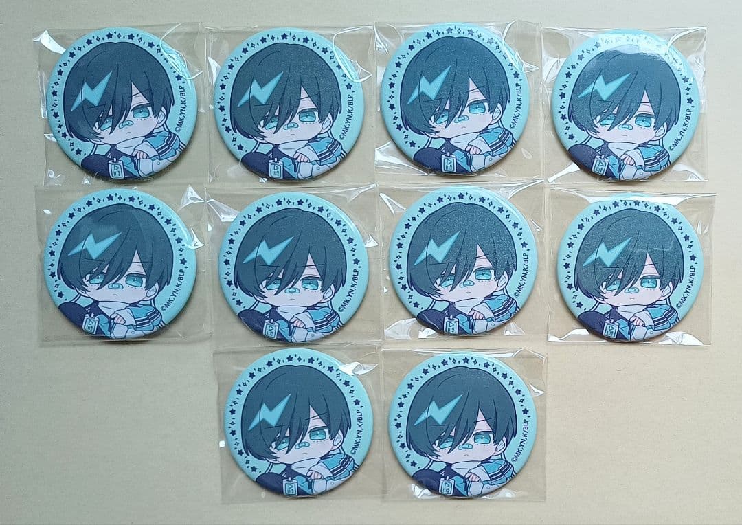 ブルーロック ぱすてるぽっぷ 缶バッジ 10点 糸師凛
