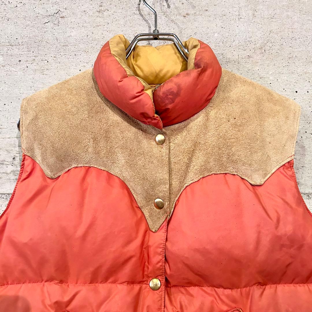 70s USA製 ROCKYMOUNTAIN ロッキーマウンテン ダウン ベスト