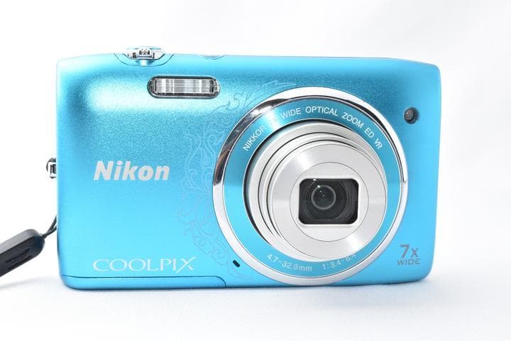ニコン nikon coolpix S3500 ブルー