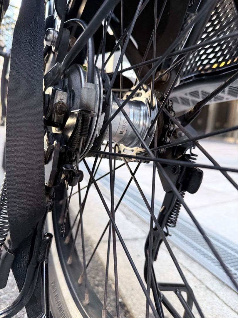 大阪府　パナソニック 電動アシスト自転車 チャイルドシート付き