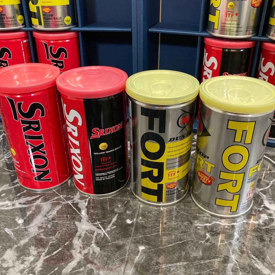 ダンロップ テニスボール フォート スリクソン 未開封 36球