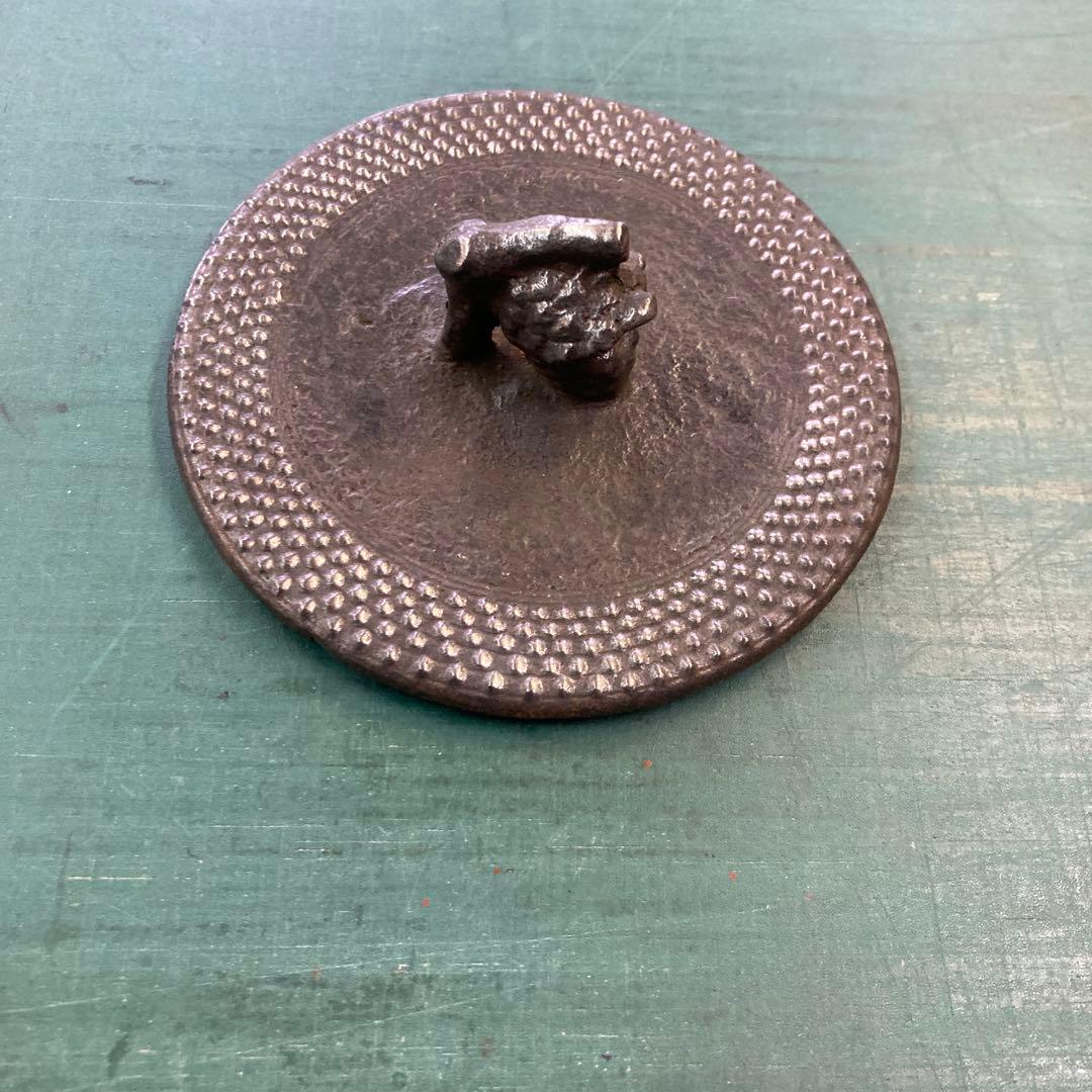 南部名人　秀山作鉄瓶