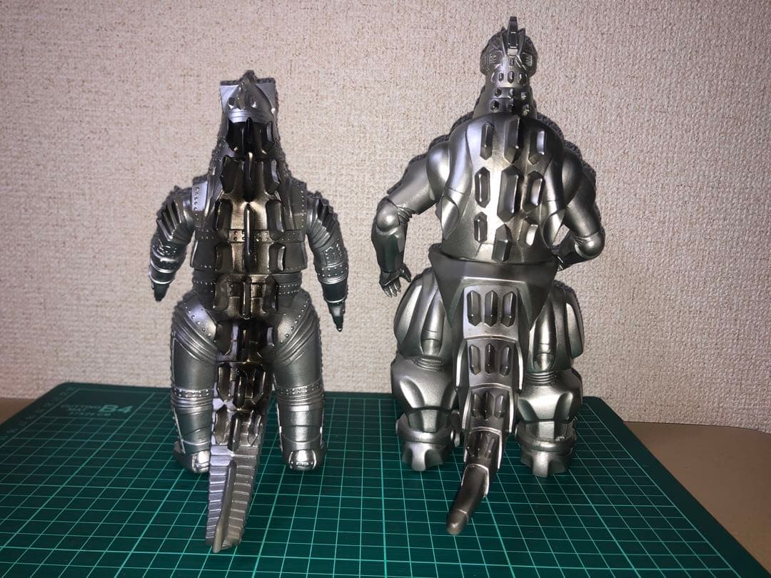 メカゴジラタグ付き2体★Gフォースメカゴジラ★バンダイ　歴代怪獣ボックス版