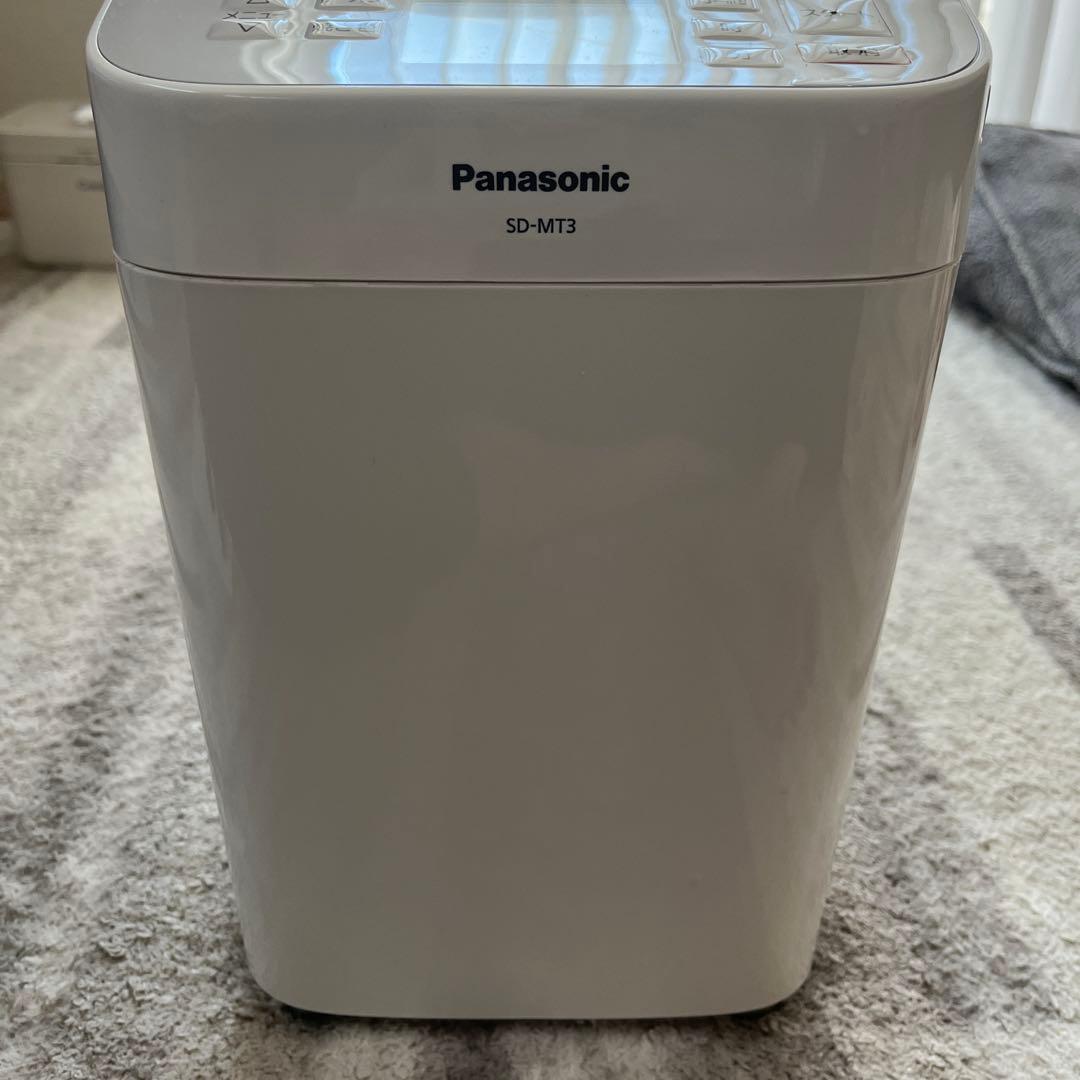ササミ【Panasonic ホームベーカリー】美品✨ホワイト/SD-MT3