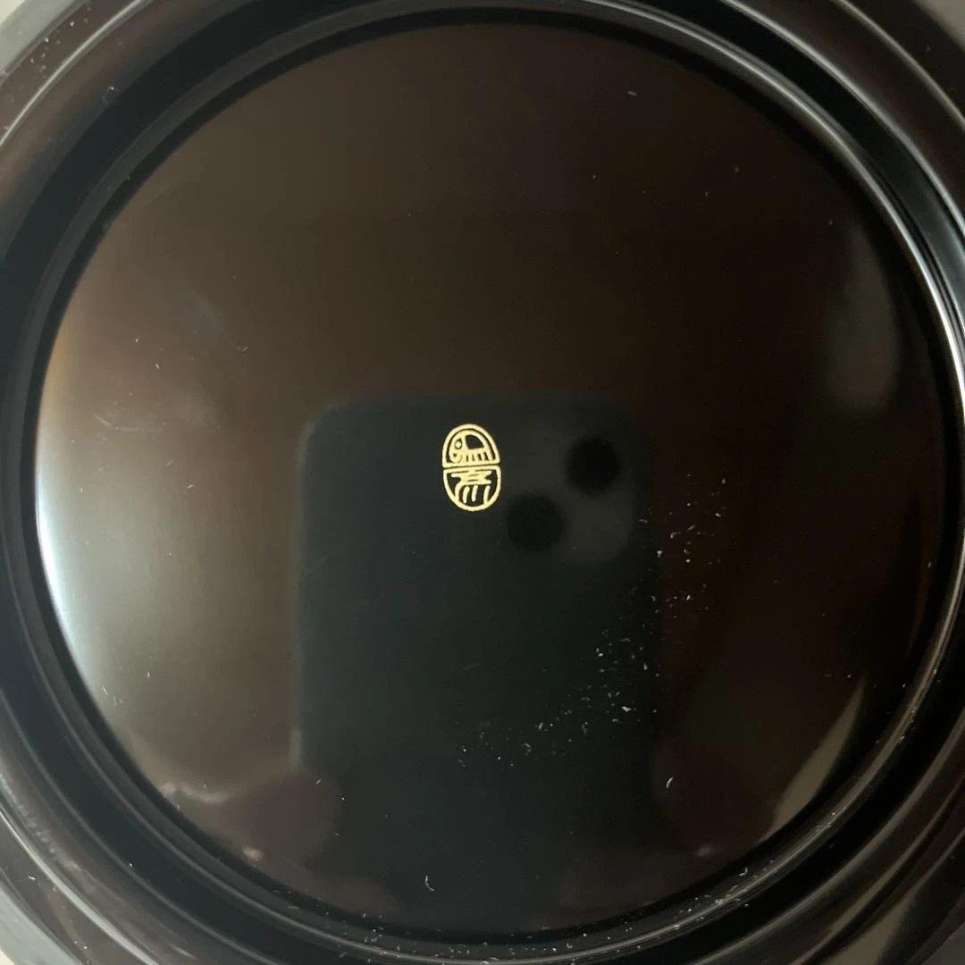 象彦　独楽　丸重箱 2段