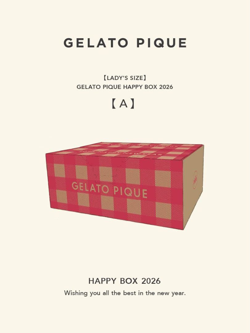 ジェラピケ HAPPY BOX 2026 レディース　福袋