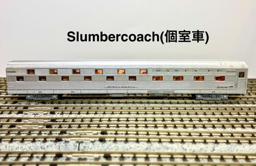 秘・埋蔵品 ”コルゲート客車8両“＆牽引機”PA-1/PB-1“、フル編成モデル