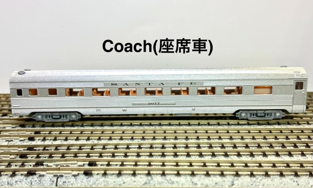 秘・埋蔵品 ”コルゲート客車8両“＆牽引機”PA-1/PB-1“、フル編成モデル