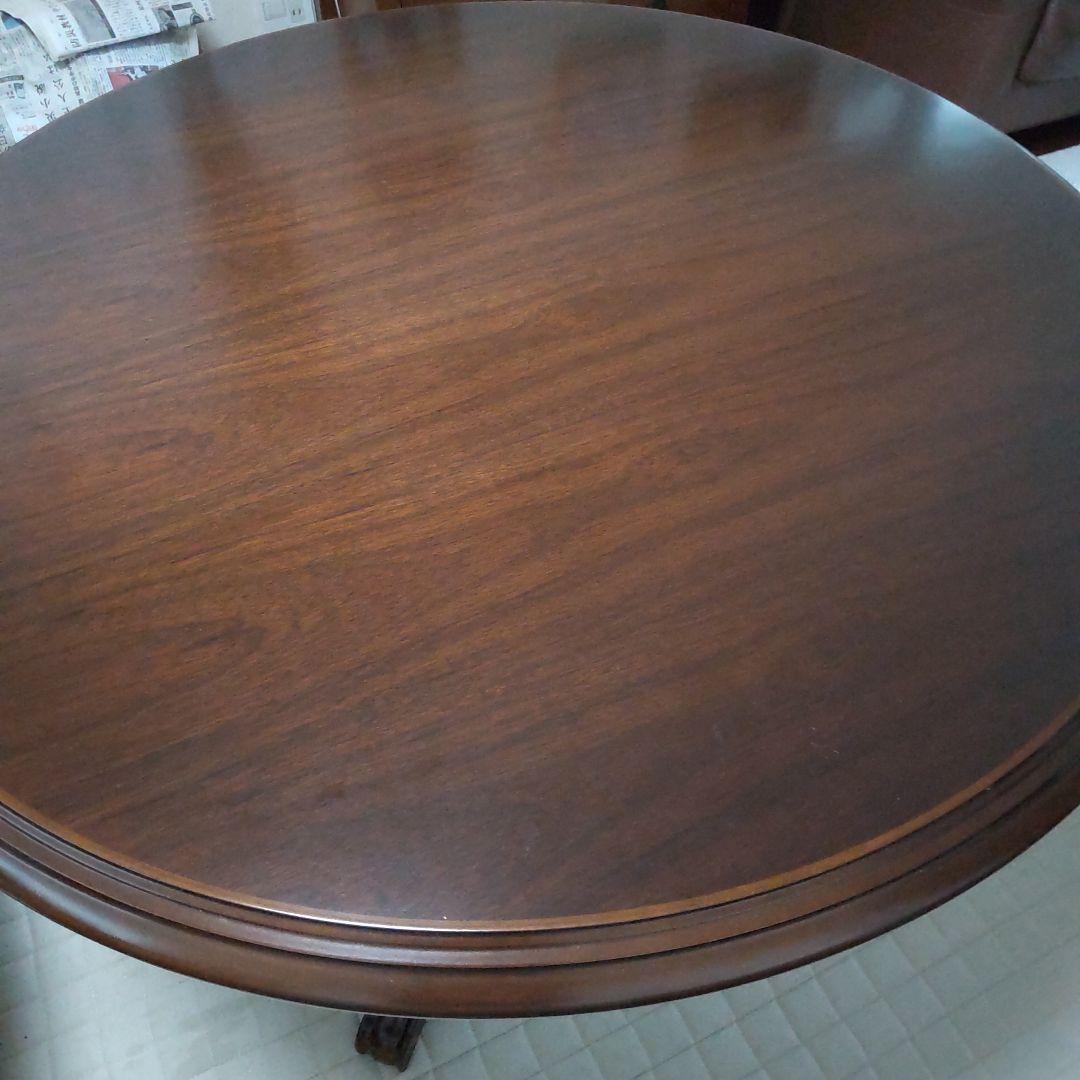 カリモク 丸テーブル