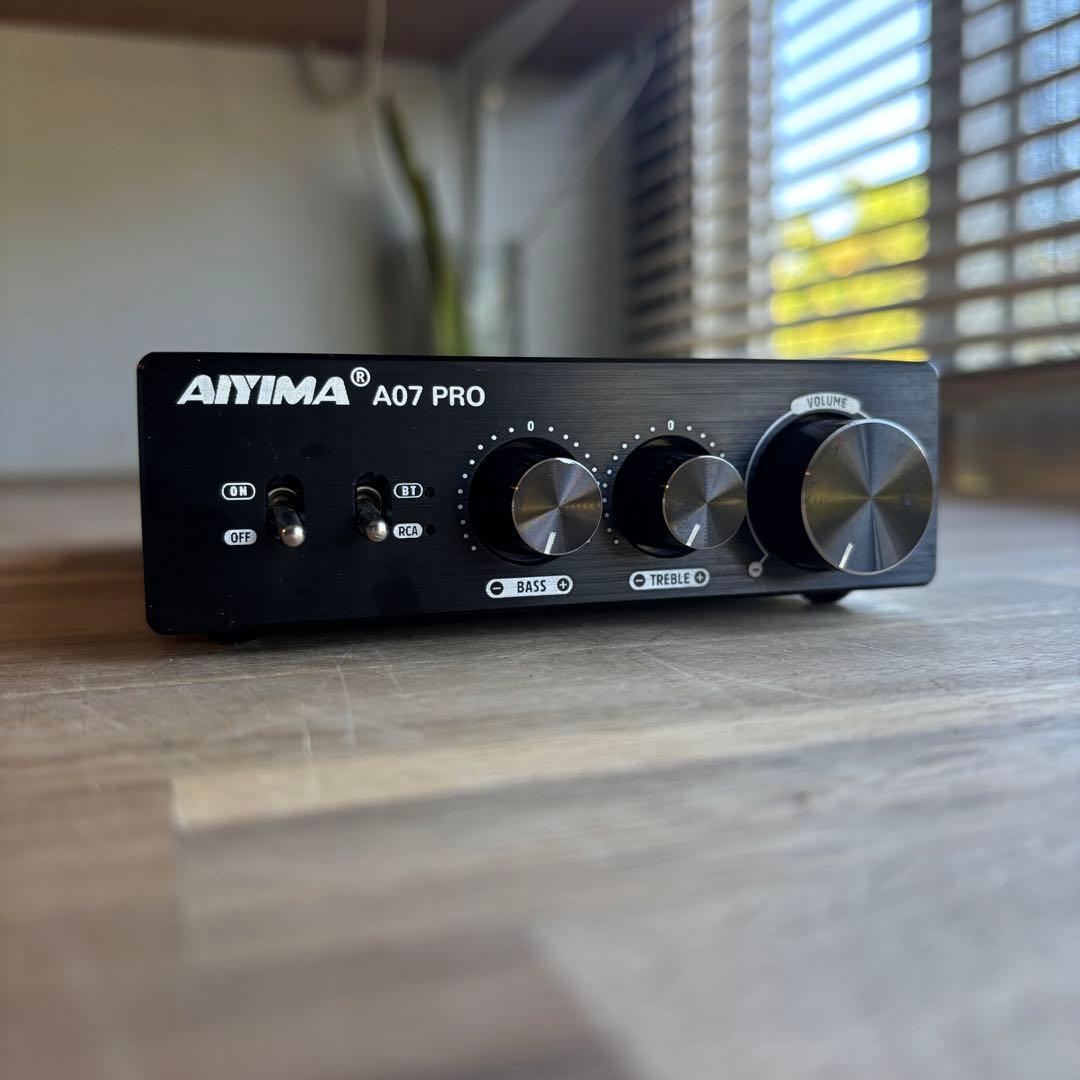 Aiyima A07 PRO パワーアンプ 2x300W デジタルアンプ
