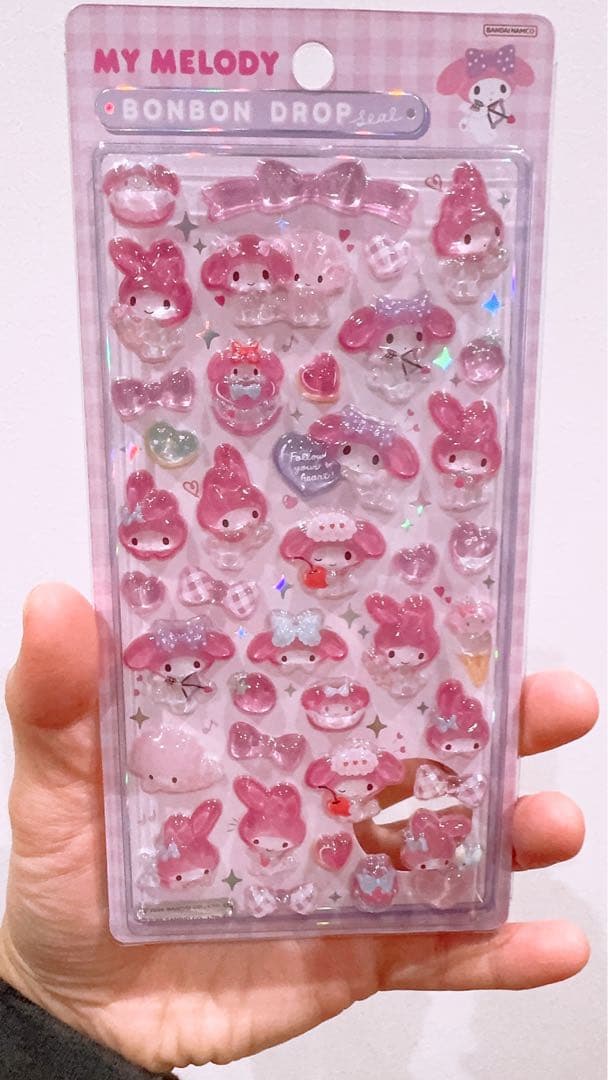 【正規品】サンリオ第二弾　ボンボンドロップシール