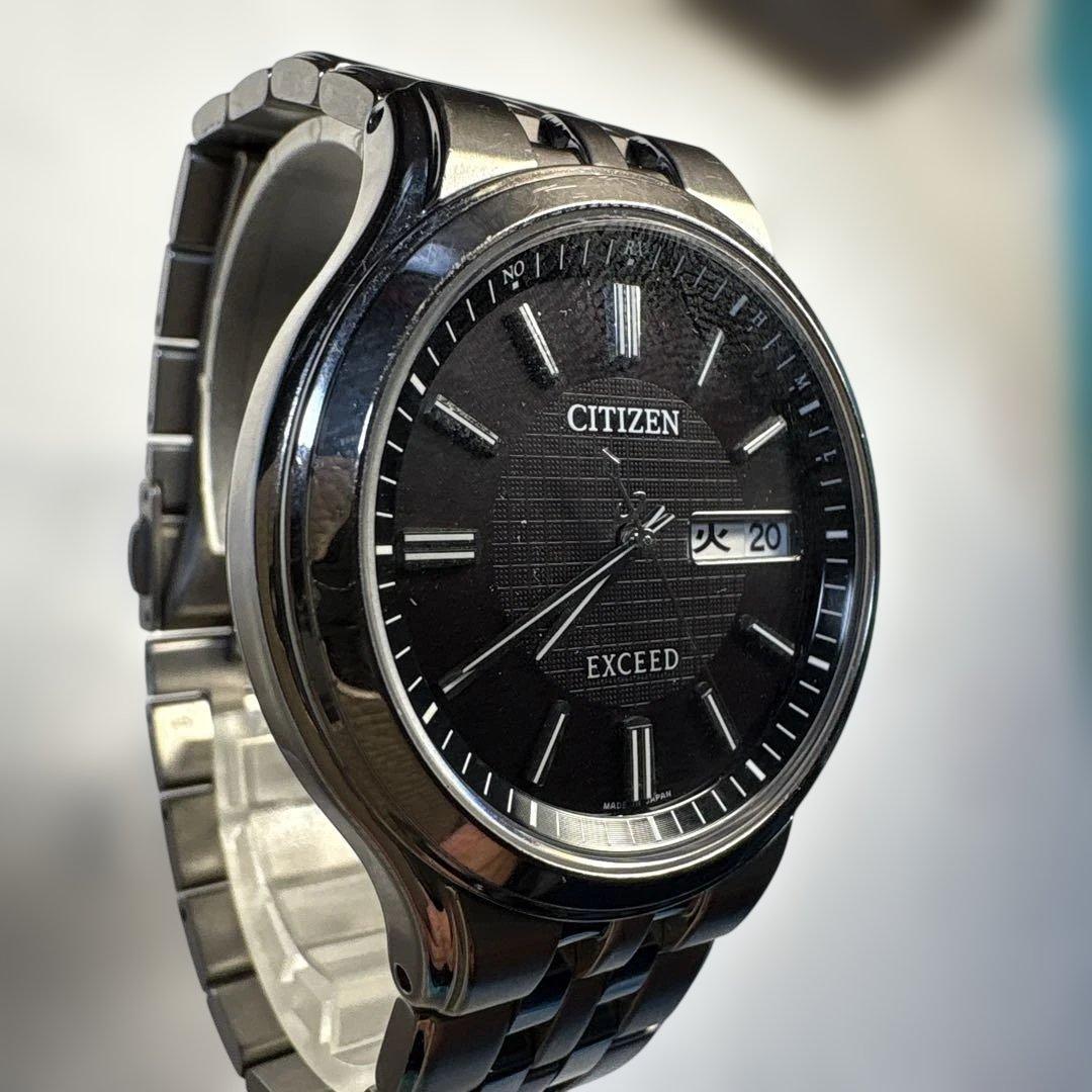 シチズン H100-T018661（エコ・ドライブ電波時計AT6000-52E）