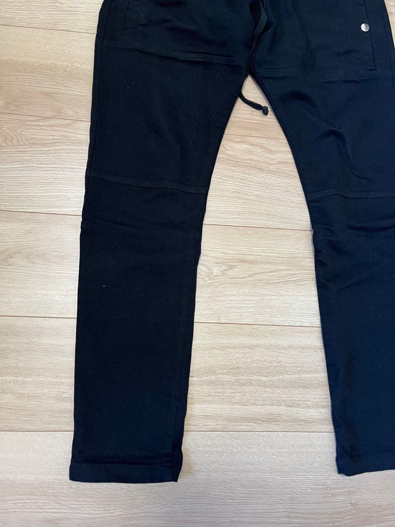 試着のみ indepict ストレッチパンツ L 黒 y.t.