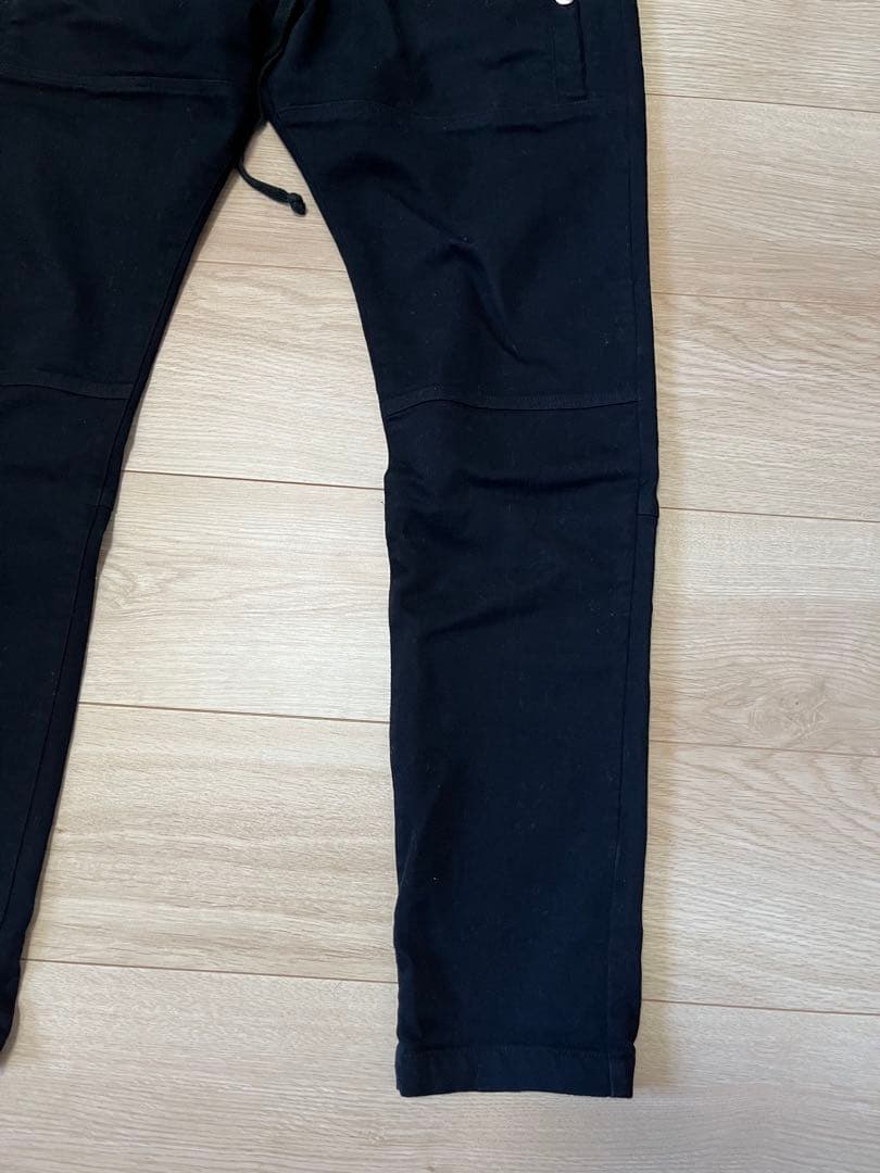 試着のみ indepict ストレッチパンツ L 黒 y.t.