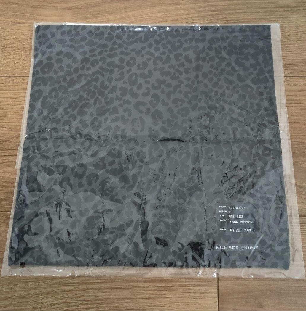 ナンバーナイン　ヒョウ柄バンダナ