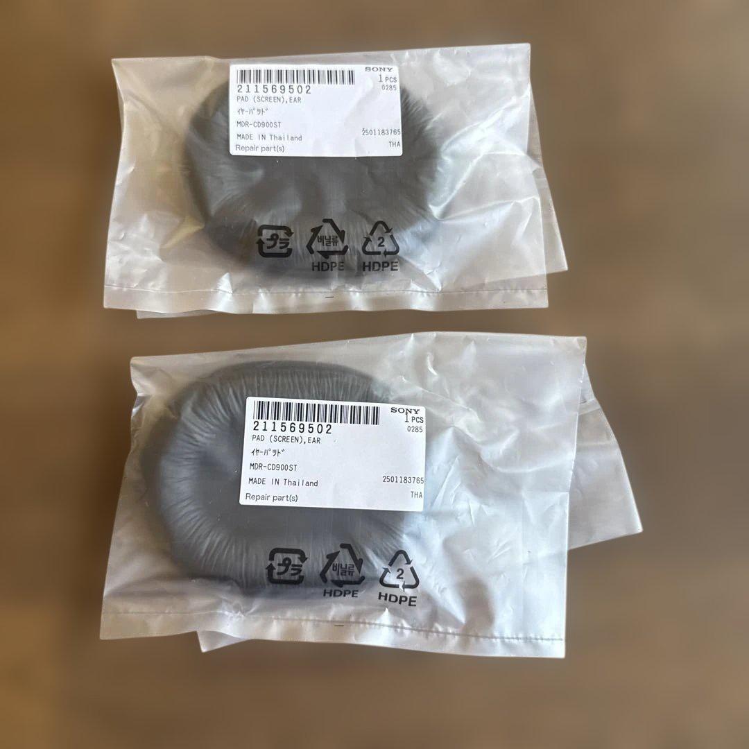 『新品イヤーパッド付き』SONY MDR-CD900ST 有線ヘッドホン　中古