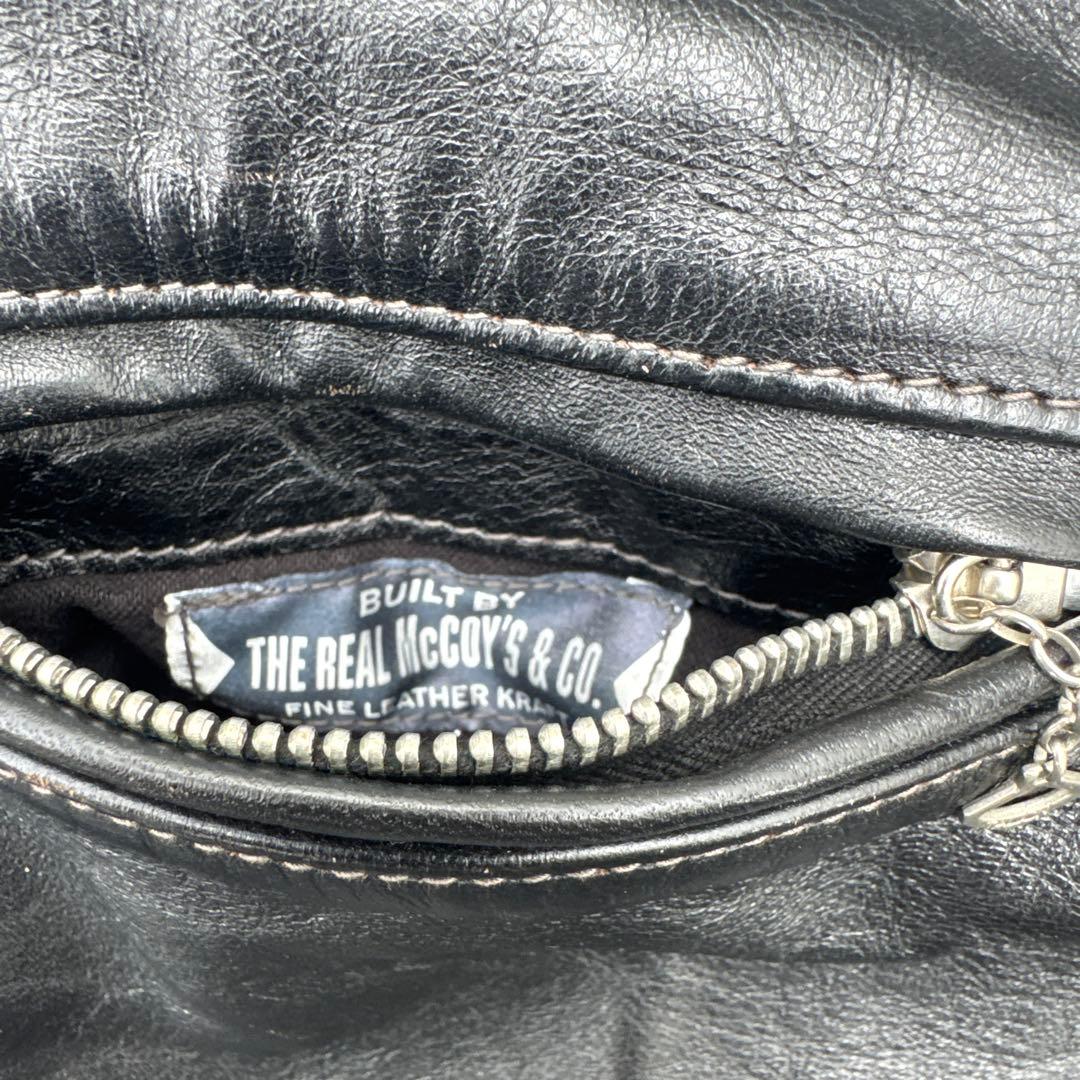 リアルマッコイズ BUCO シングル レザー ライダース ジャケット J-100