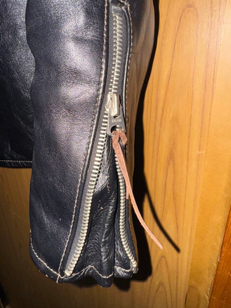 リアルマッコイズ BUCO シングル レザー ライダース ジャケット J-100