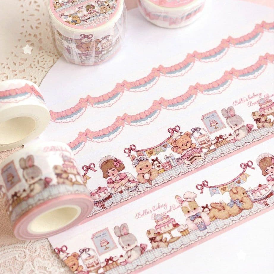 海外マステ ☆ 贝拉的甜品屋下午茶 ☆ fairylady