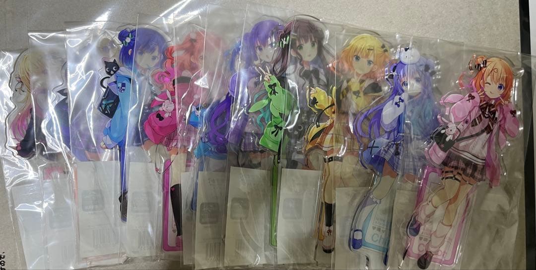 ごちうさ　so cute girls アクリルスタンド 10個セット　全部未開封