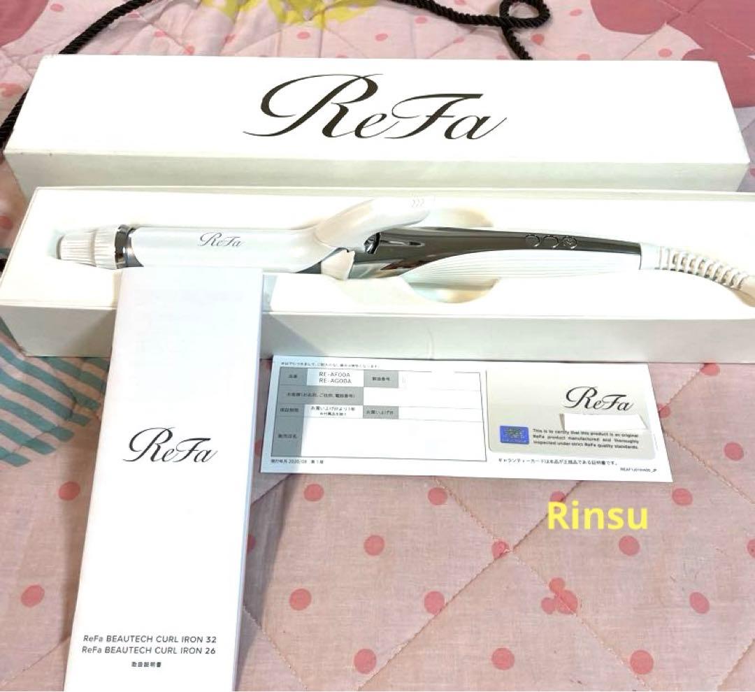 ヘアアイロン ReFa RE-AG00A WHITE