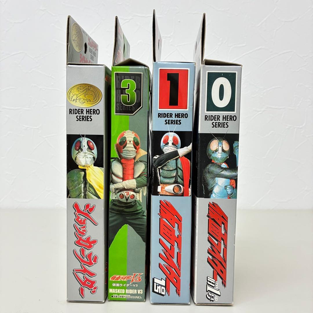 ライダーヒーローシリーズ 仮面ライダー 旧1号 1号 V3 ショッカーライダー