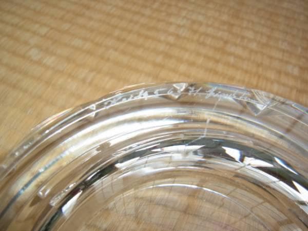 希少 未使用 1960年代 共箱付◆オールド バカラ ベース&ボウル（花器、花瓶