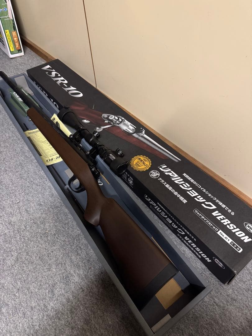 VSR10 東京マルイ リアルショック スコープ付き