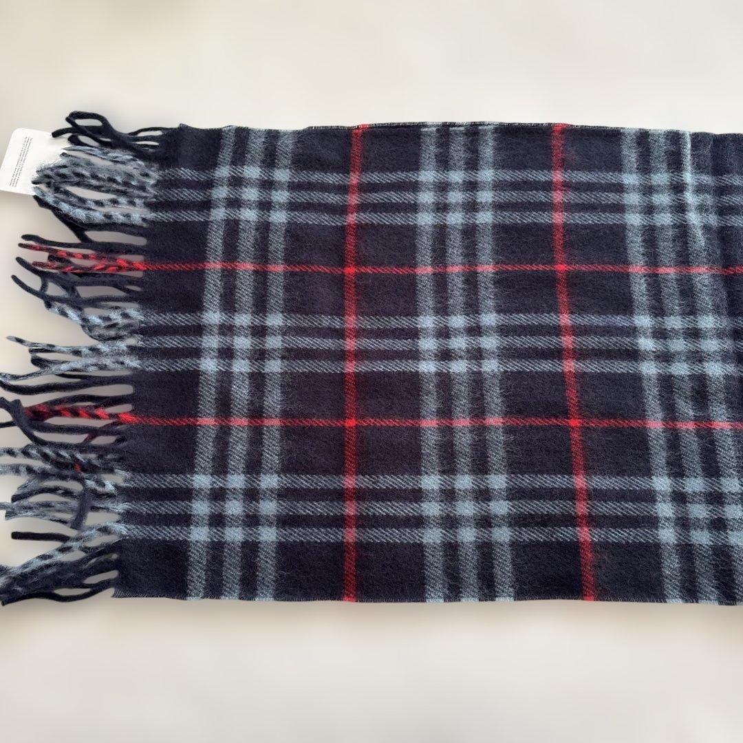 新品タグ付き✨BURBERRY LONDONラムウール100%マフラー
