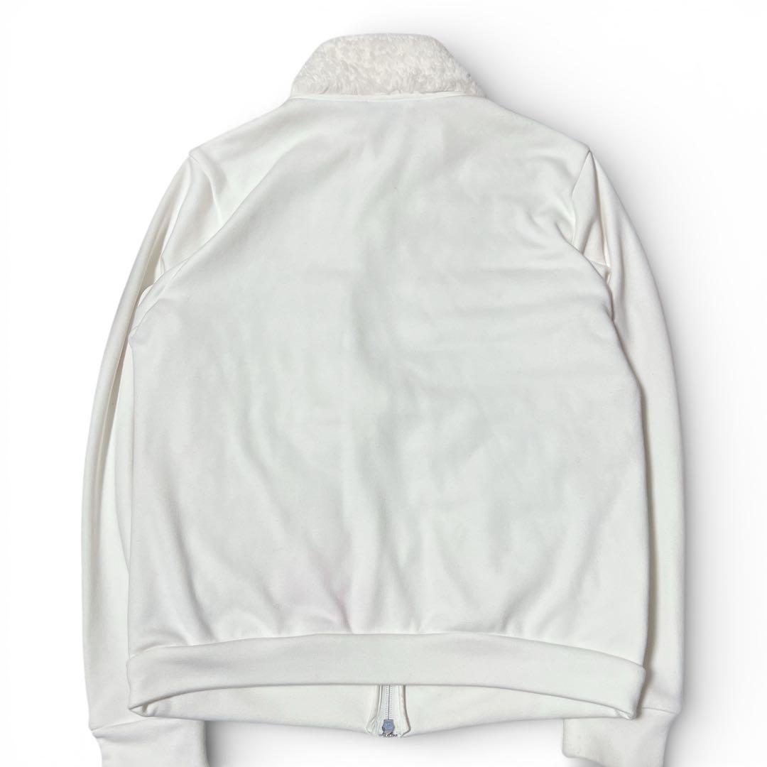【美品】and per se 中綿切替ブルゾン L 白 防寒 ゴルフ 現行