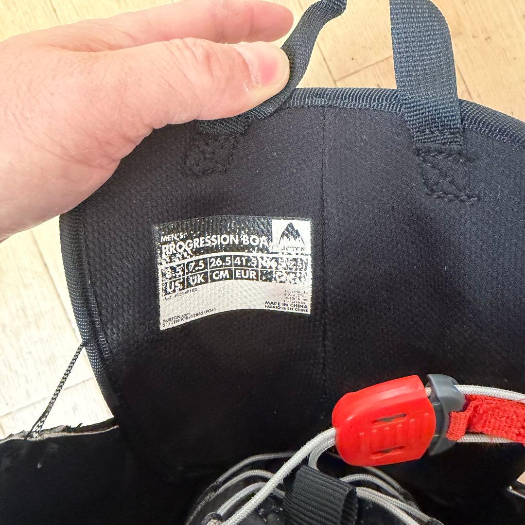 足首に優しい！ナイロンレース BOA ブーツ！ バートン 26.5cm 簡単脱着