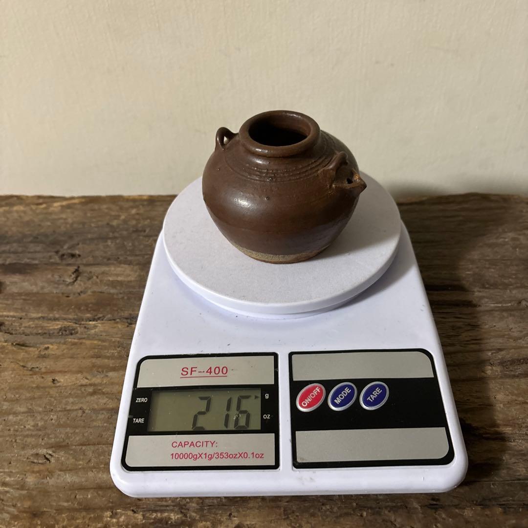 古瀬戸水滴　古道具　アンティーク　骨董　古備前　花器　古民芸　検:李朝　白洲正子