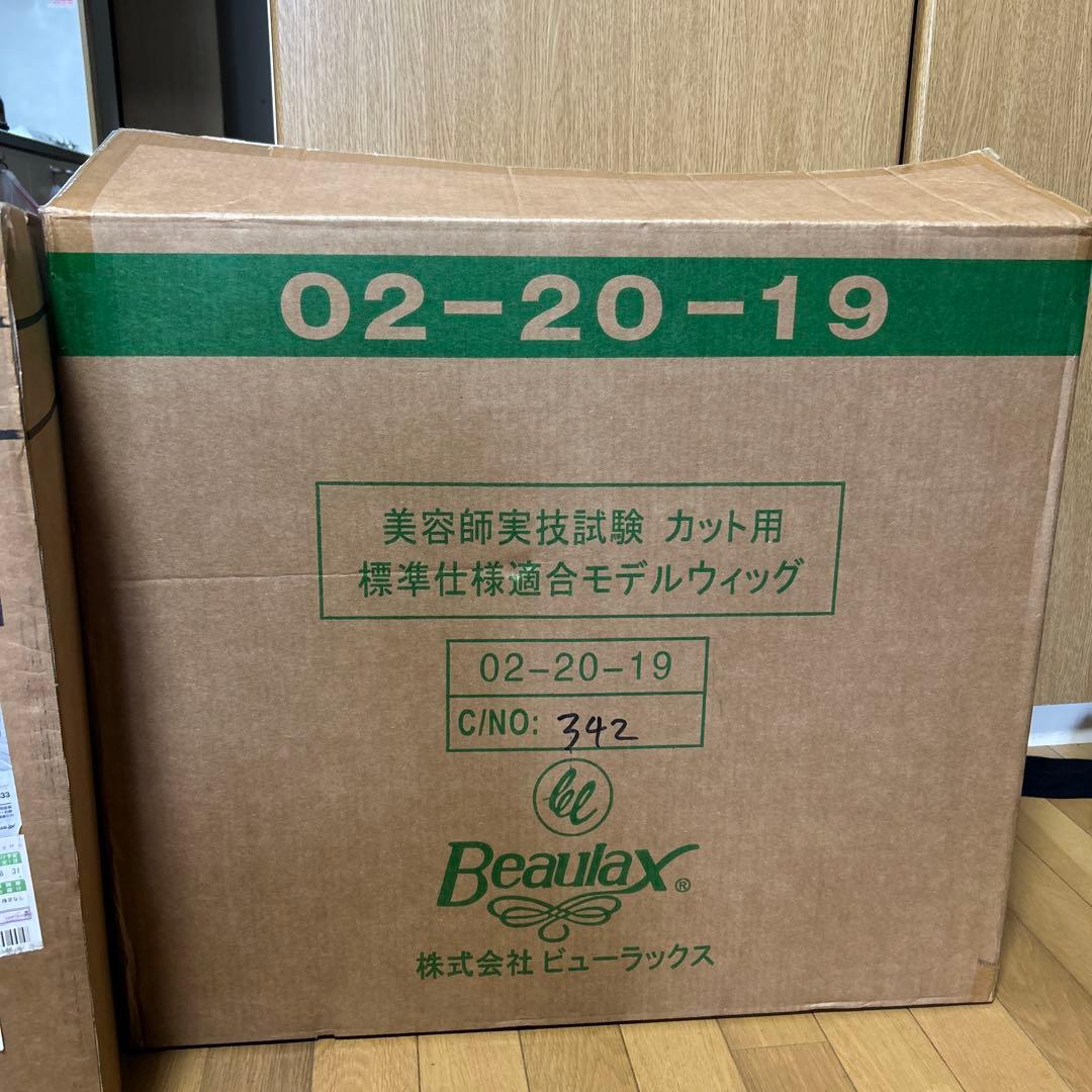 美容師国家試験実技 カット用 モデルウィッグ