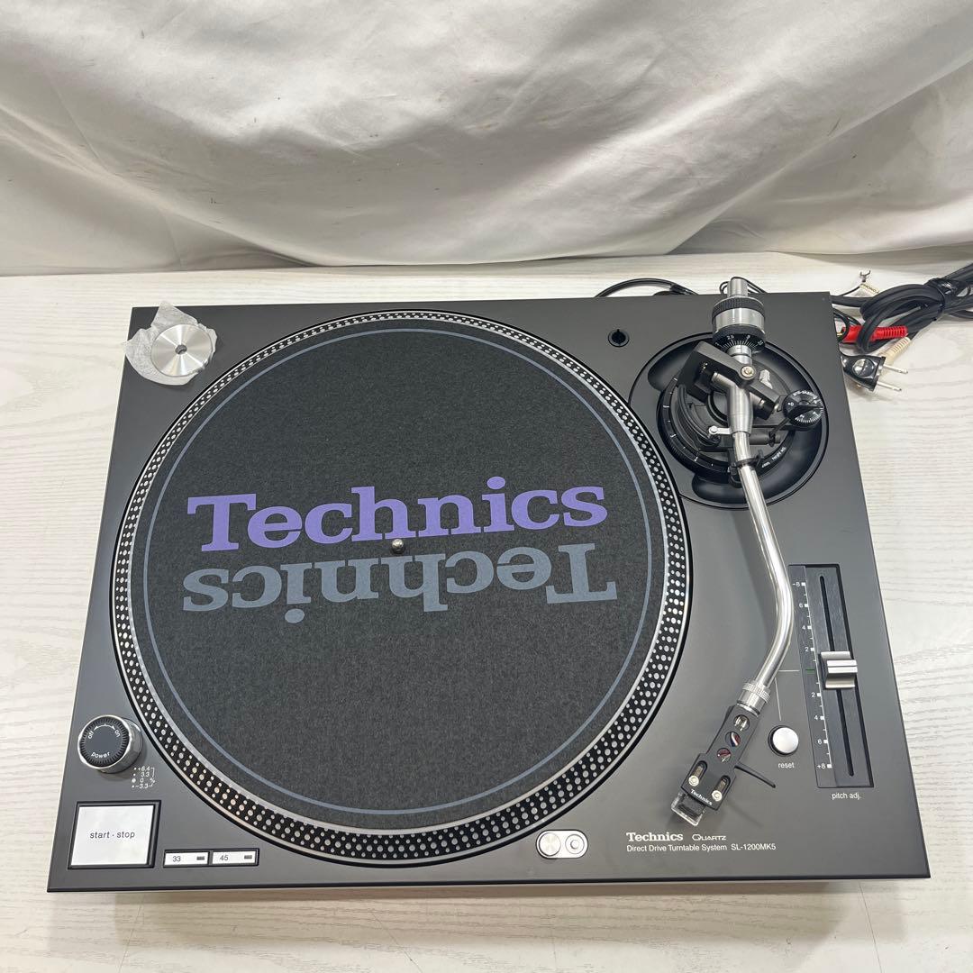 Technics SL-1200MK5 ターンテーブル shure m44g ②