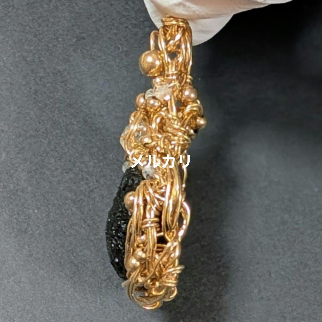 【鑑別書つき】天然モルダバイト ペンダントトップ