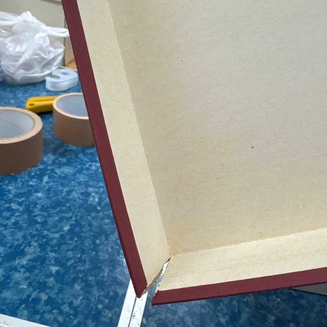 【美品・箱付】仙台箪笥 三ツ引 溜塗（ためぬり） 小物入れ 伝統工芸品