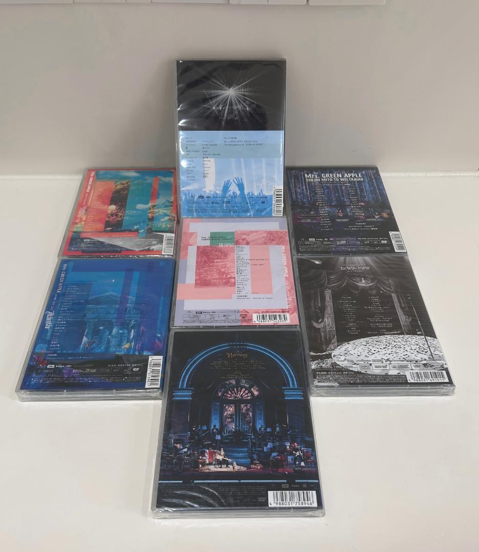 Mrs.GREEN APPLE 通常盤 DVD 7作品