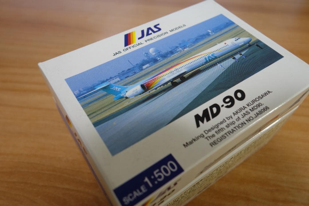①ダイキャスト JAS MD-90 7機 1/500