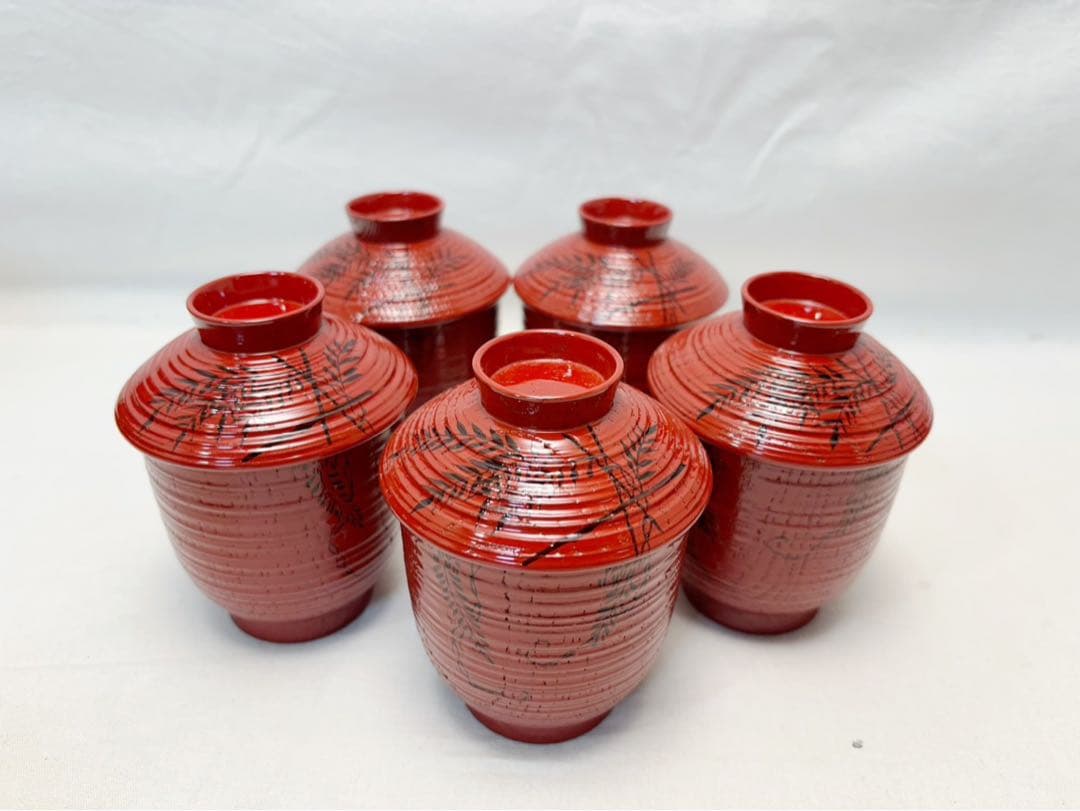 ほぼ未使用 懐石道具 塗師 葵春造 懐石皆具一揃 木製 五客揃 利休形 共箱